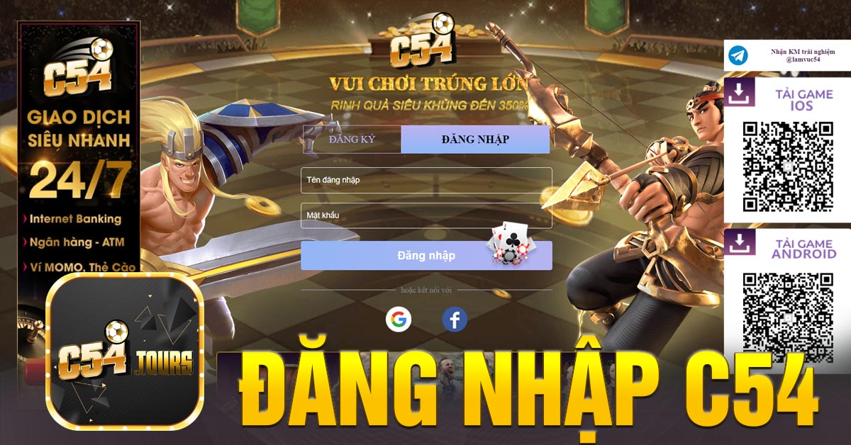 ĐĂNG NHẬP C54