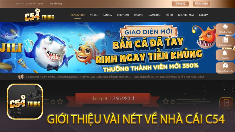 Giới thiệu vài nét về nhà cái C54